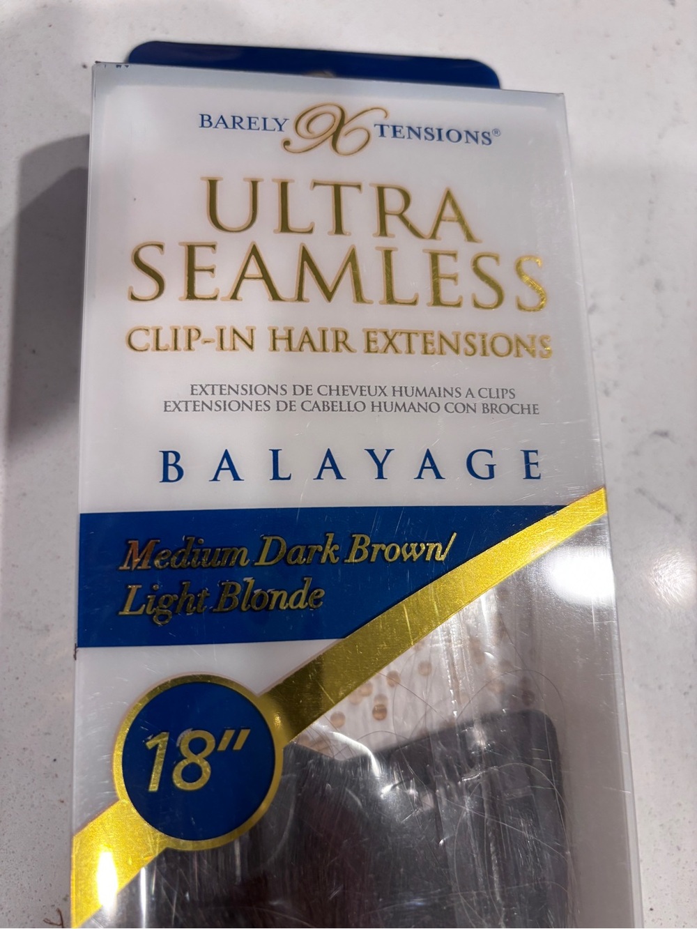 Barely Tensions Ultra Seamless clip-in Hair Extension